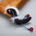 Wholesale plush ant shape cat toy with Bell